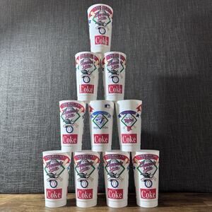 X10 Minnesota Twins 1991 American League Championship Series Cups 6 3/4” Tall